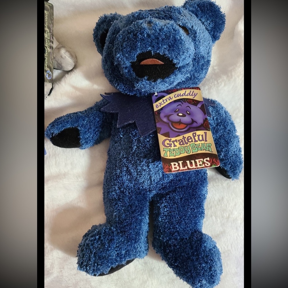 12 inch Grateful Dead Bear Extra Cuddly Blues